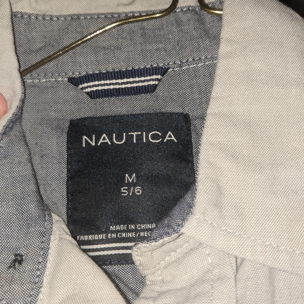 Button up boys dress shirt